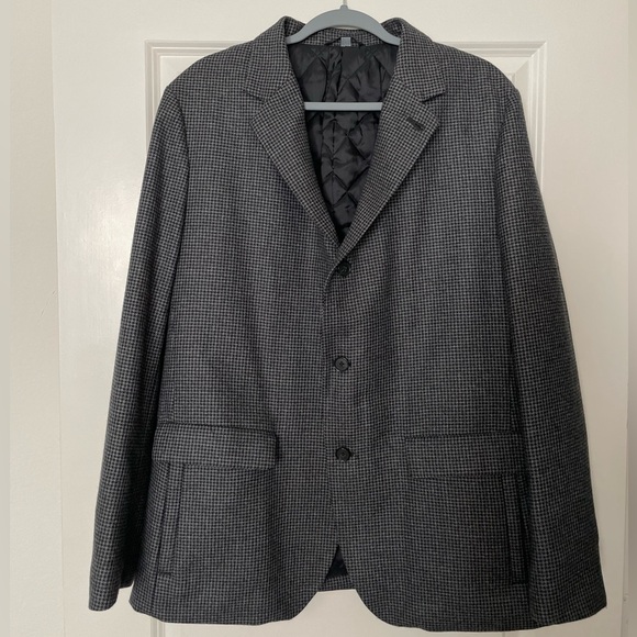 Bonobos Italian Wool Slim Fit Quilt Lined Blazer Jacket 42R - Picture 2 of 8